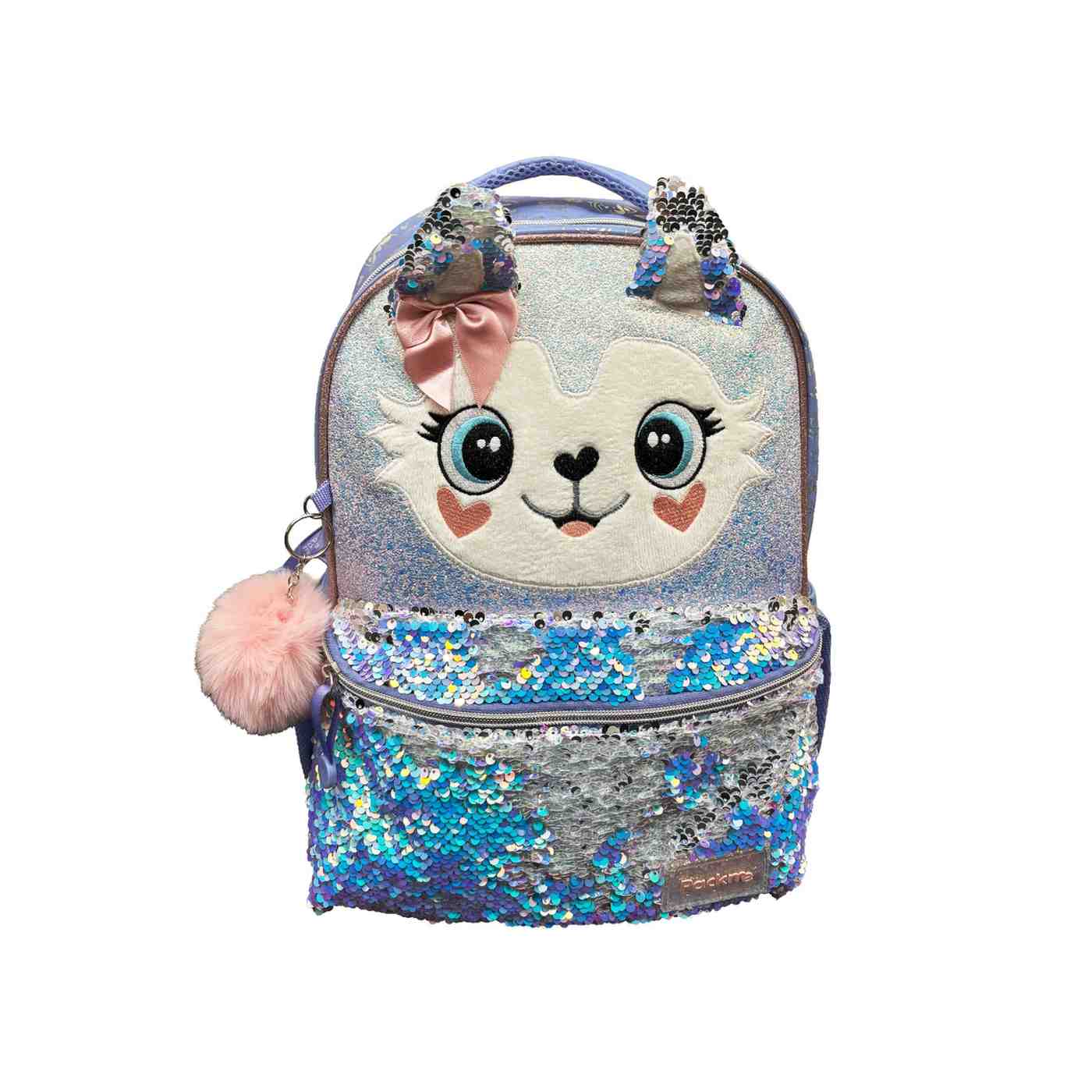 Kit III. Educação Infantil - Infantil I e II - Mochila Gatinha (lantejoula mágica)