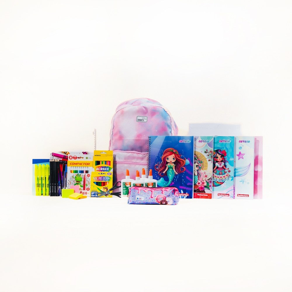 Kit V. Ensino Fundamental - Ciclo Interdisciplinar - Mochila Urban Feminina