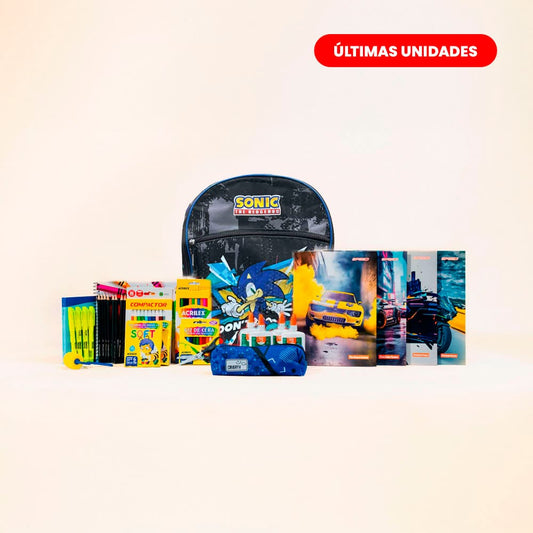 Kit IV. Ciclo de Alfabetização - Mochila Sonic