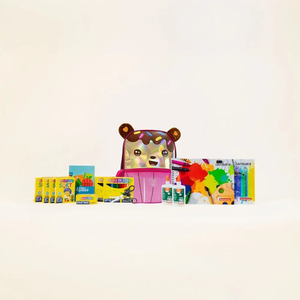 Kit II. Educação Infantil - Mini Grupo I e II - Mochila Cupcake