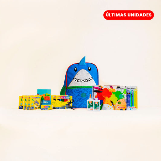 Kit II. Educação Infantil - Mini Grupo I e II - Mochila Tubarão
