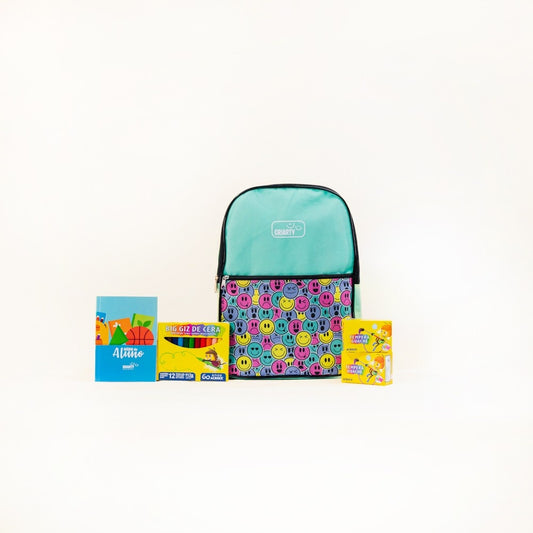 Kit I. Educação Infantil - Berçário I e II - Mochila Criarty Neutra