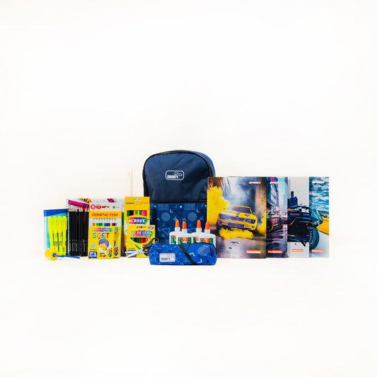 Kit IV. Ciclo de Alfabetização - Mochila Criarty Masculina