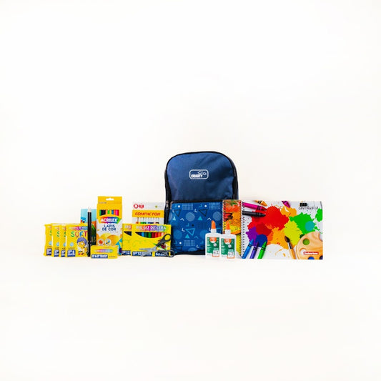 Kit III. Educação Infantil - Infantil I e II - Mochila Criarty Masculina