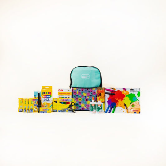 Kit III. Educação Infantil - Infantil I e II - Mochila Criarty Neutra