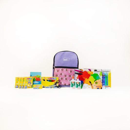 Kit II. Educação Infantil - Mini Grupo I e II - Mochila Criarty Feminina